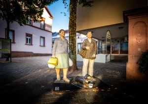 Alltagsmenschen in Oberkirch - Einkaufsfrauen