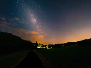 Milchstraße über dem Hinteren Bottenauer Tal