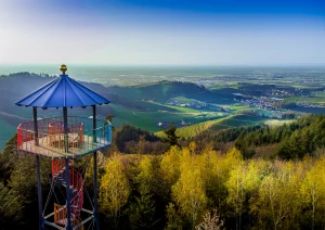 Blick vom Gieigerskopfturm über Bottenau